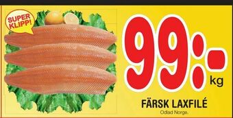 Nya Pulsen Färsk laxfilé erbjuda
