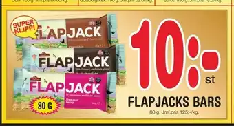 Flapjacks bars