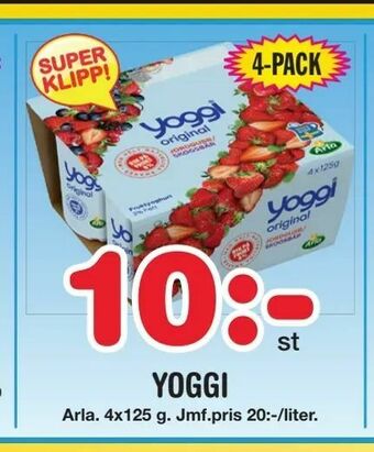 Nya Pulsen Yoggi erbjuda