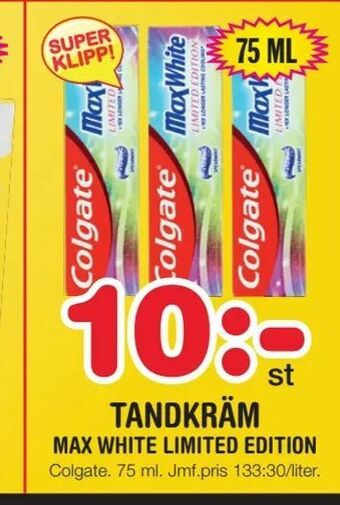 Nya Pulsen Tandkräm erbjuda