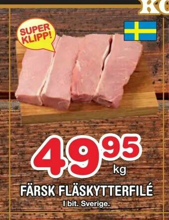 Nya Pulsen Färsk fläskytterfilé erbjuda