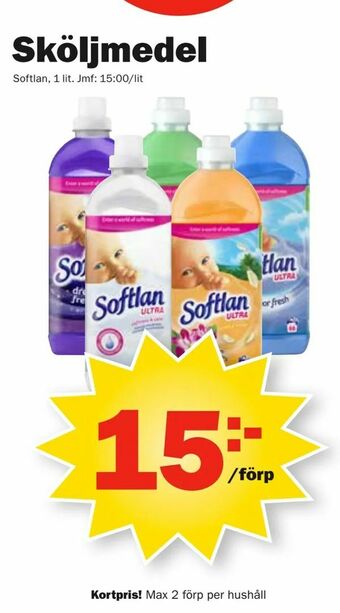 Pekås Sköljmedel erbjuda