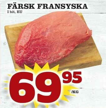 Supergrossen Färsk fransyska erbjuda