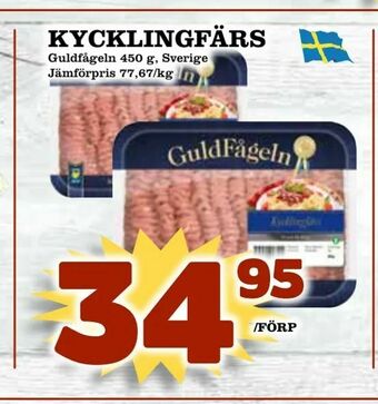 Supergrossen Kycklingfärs erbjuda