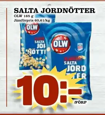 Supergrossen Salta jordnötter erbjuda