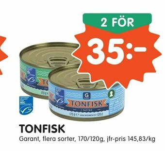Tempo Tonfisk erbjuda
