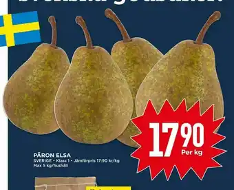 Päron elsa