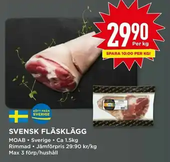Svensk fläsklägg