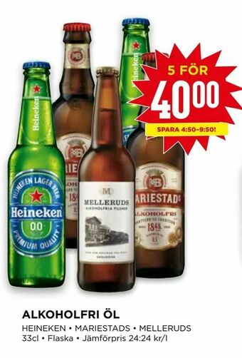 Willys Alkoholfri öl erbjuda