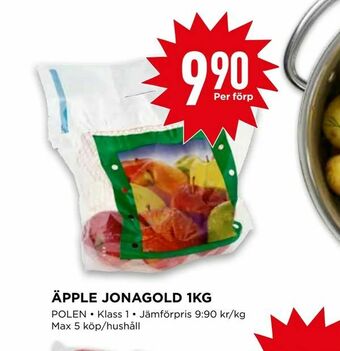 Willys Äpple jonagold 1kg erbjuda