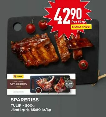 Willys Spareribs erbjuda