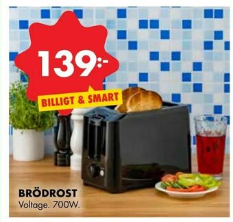 ÖoB Brödrost erbjuda