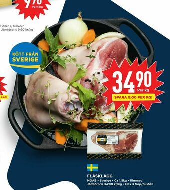Willys Hemma Fläsklägg erbjuda