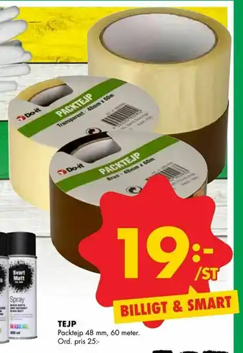 ÖoB Tejp erbjuda