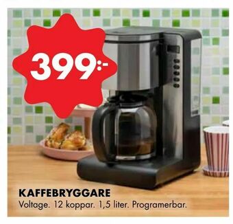 ÖoB Kaffebryggare erbjuda