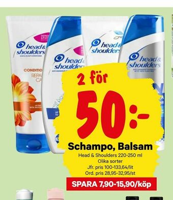 City Gross Schampo, Balsam erbjuda