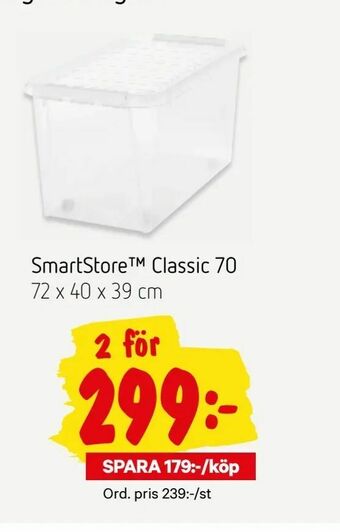 City Gross SmartStore™ Classic 70 erbjuda