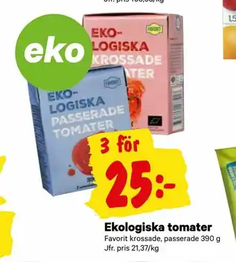 City Gross Ekologiska tomater erbjuda