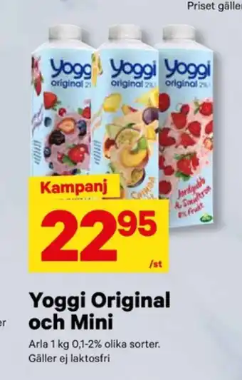 City Gross Yoggi yoghurt erbjuda