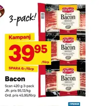 City Gross Scan baconskivor erbjuda
