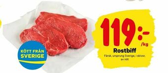 City Gross Rostbiff erbjuda