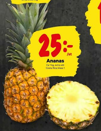 City Gross Ananas erbjuda