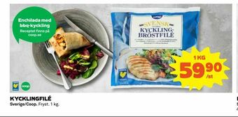 Coop Konsum Kycklingfilé erbjuda