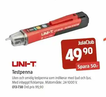 Testpenna