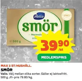 Coop SMÖR erbjuda