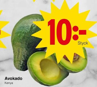 Matöppet Avokado erbjuda