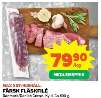 Coop FÄRSK FLÄSKFILÉ erbjuda