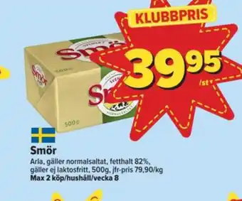 Östenssons Svenskt smör erbjuda