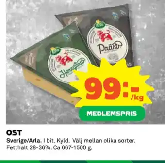 Coop Arla herrgård erbjuda