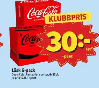 Östenssons Coca cola läskedryck erbjuda