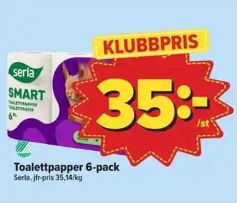Östenssons Smart toalettpapper erbjuda