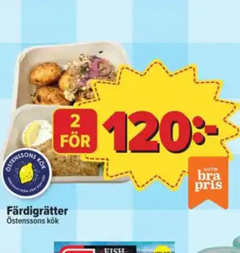 Östenssons Östenssons färdigrätter erbjuda