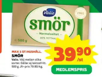 Stora Coop Valio smör erbjuda