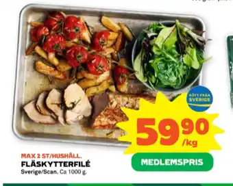 Stora Coop Scan fläskytterfilé erbjuda