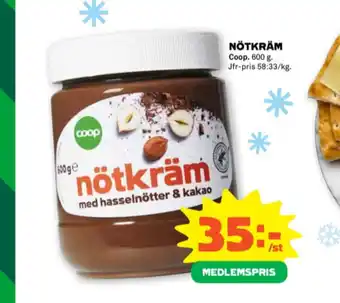 Stora Coop Coop chokladpålägg erbjuda