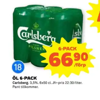 Stora Coop Carlsberg öl erbjuda