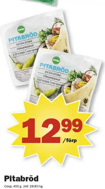 Pekås Coop pitabröd erbjuda