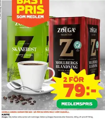 Coop KAFFE erbjuda