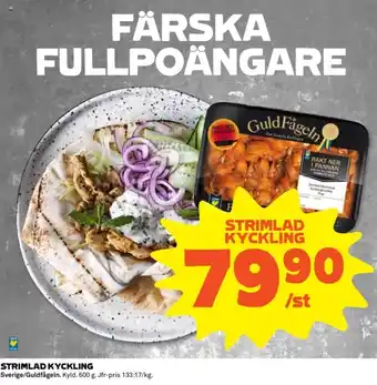 Coop STRIMLAD KYCKLING erbjuda