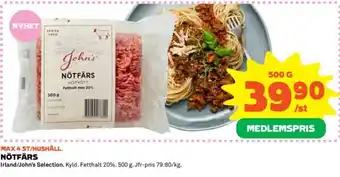 Coop NÖTFÄRS erbjuda