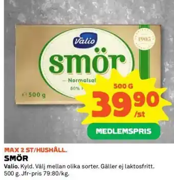 Coop SMÖR erbjuda