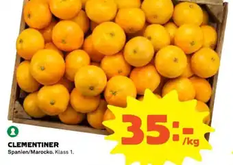 Coop CLEMENTINER erbjuda