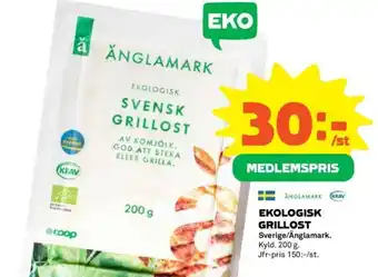 EKOLOGISK GRILLOST