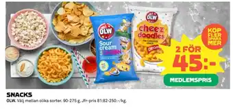 Coop SNACKS erbjuda