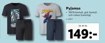 Lidl Pyjamas erbjuda