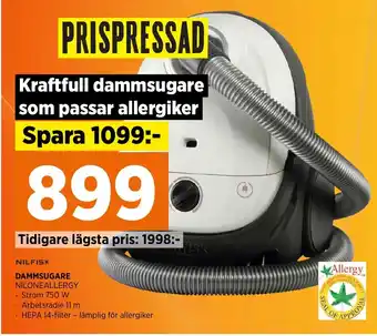 Power DAMMSUGARE NILONEALLERGY erbjuda